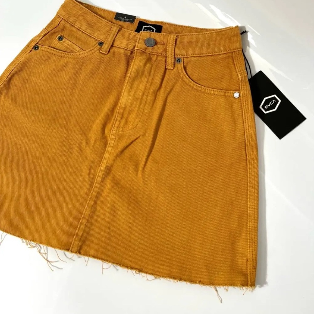 RVCA NWT Denim Mini Highrise